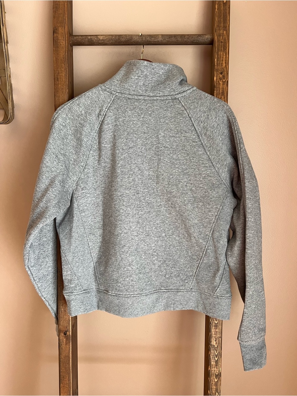 Jockey Gray Half-Zip Pullover Sweatshirt - Picture 2 of 3